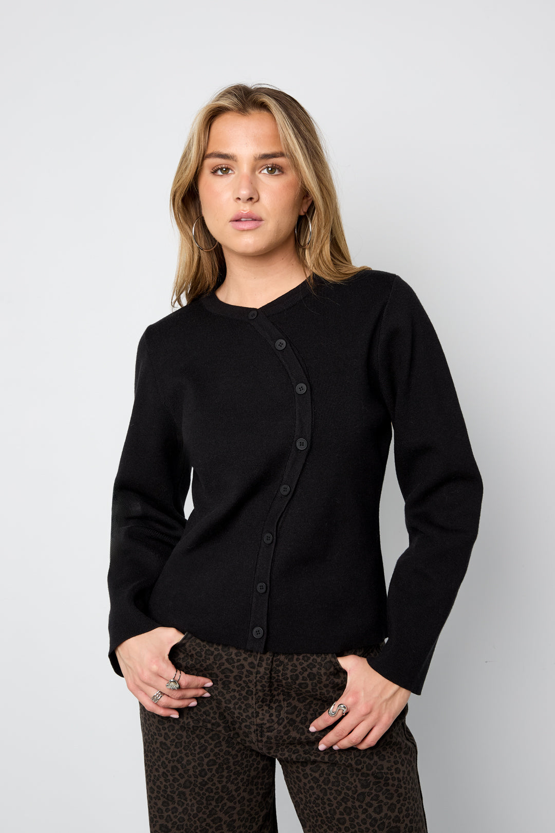 Buttoned Up Sweater