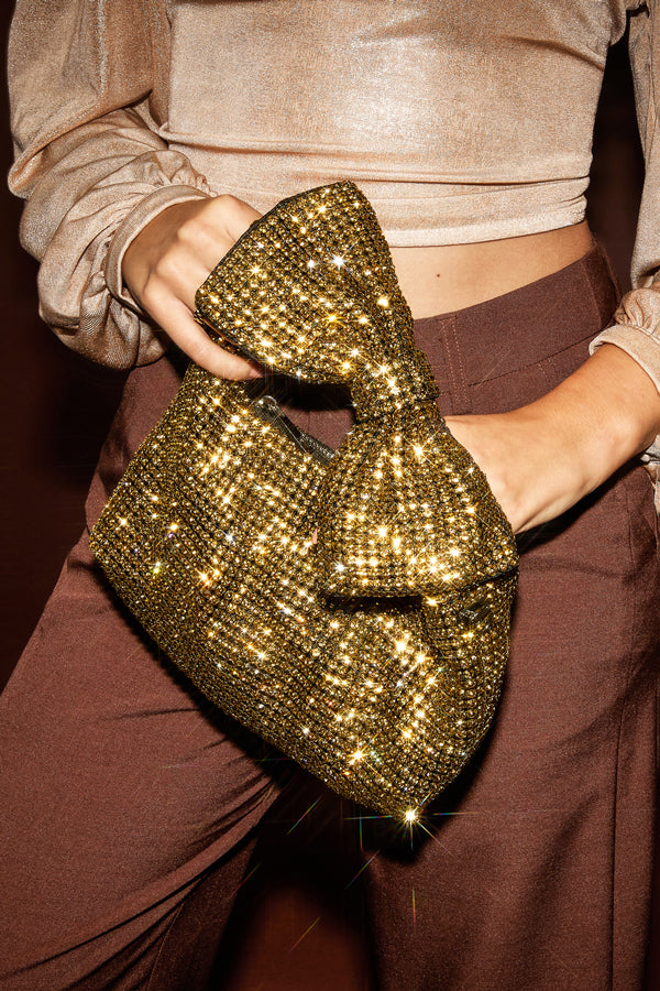 Bow Detail Party Handbag Eloise Closet - Party Accessories