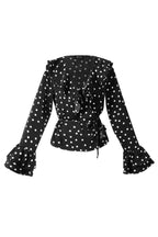 Eloise Closet Blouse Elegant Polka Dots 