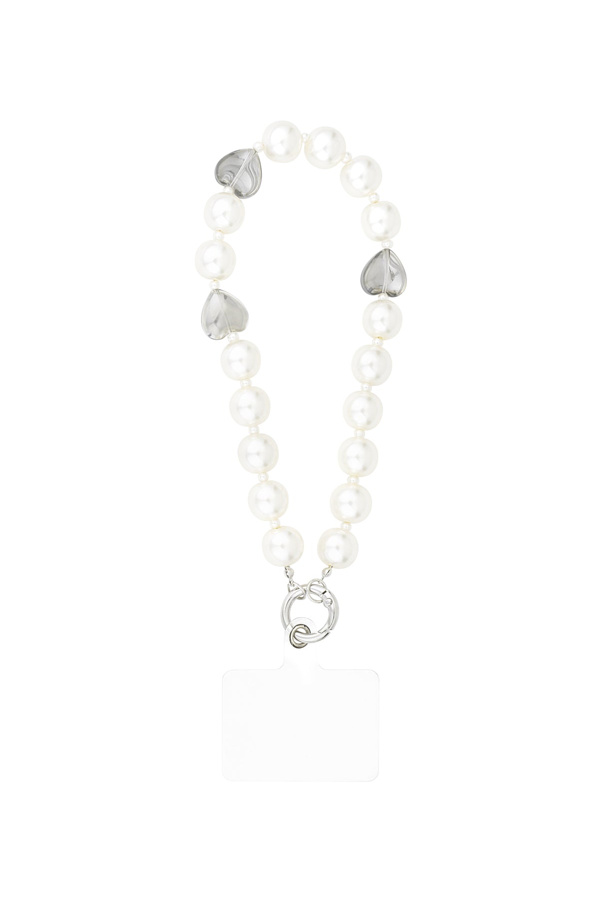 Heart Pearl Phone Cord Eloise Closet Jewelry