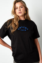Lovers Club Cotton T-Shirt Eloise Closet