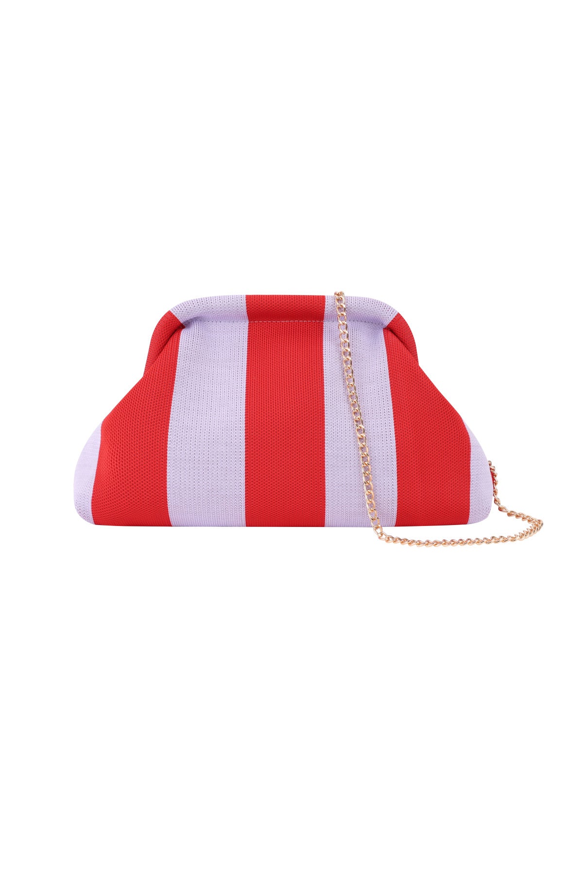 Eloise Coastal Striped Beach Clutch