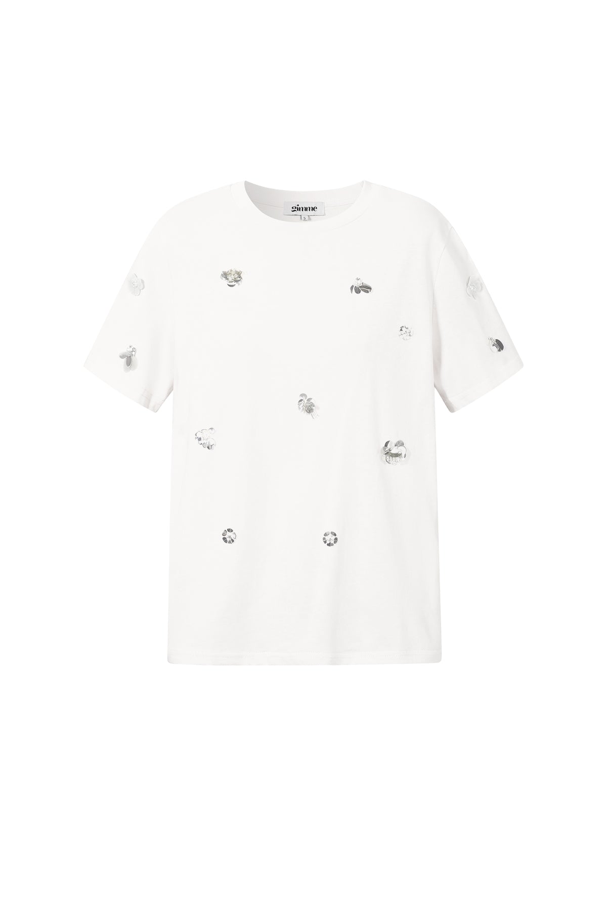 Sequin Detail T-Shirt Eloise Closet