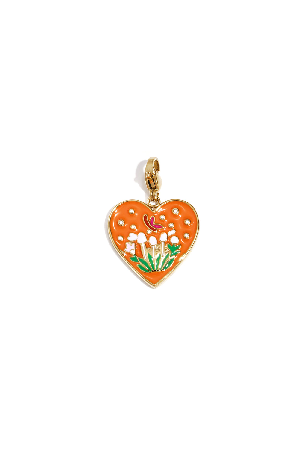 Tulip Heart Charm Eloise Closet