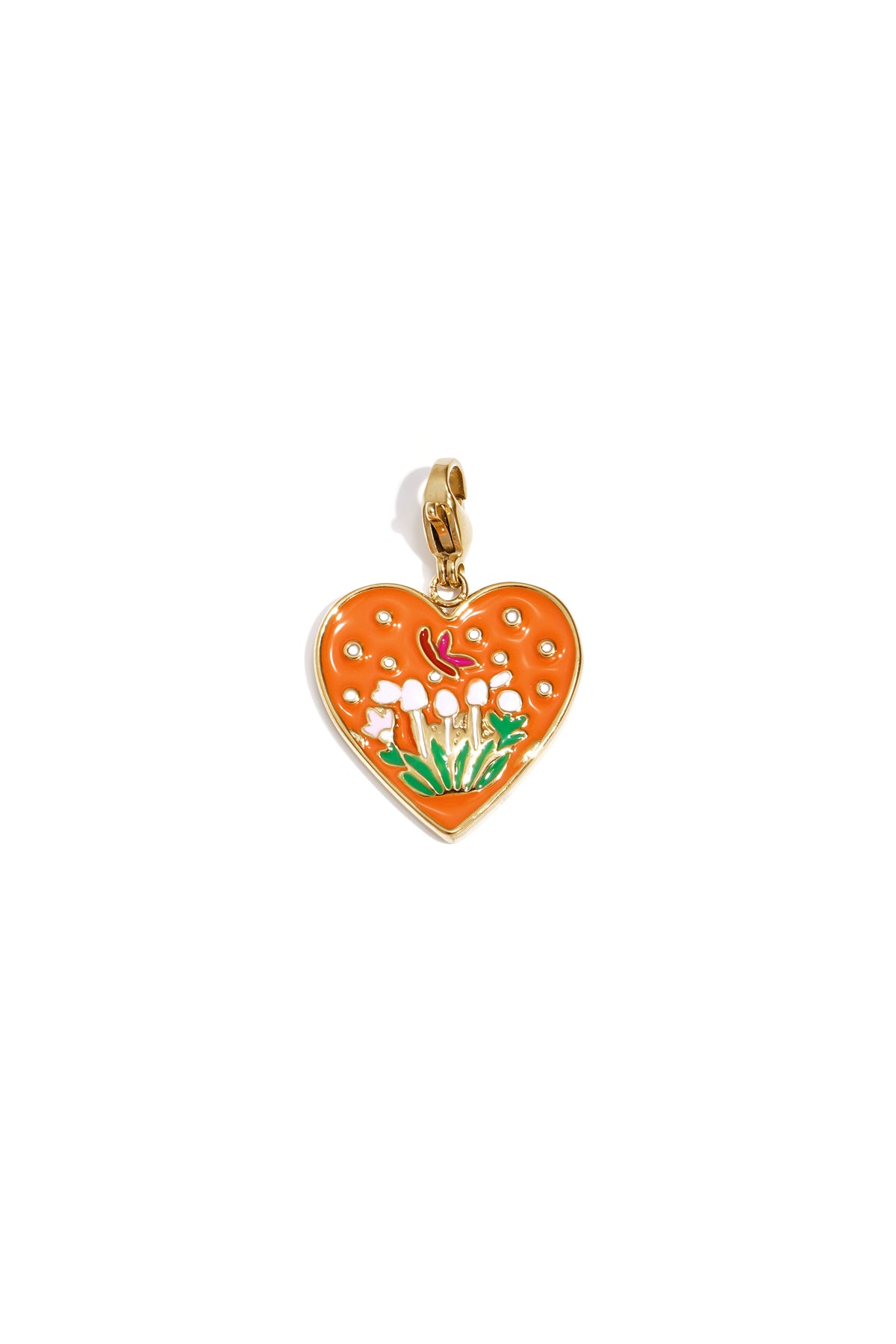 Tulip Heart Charm Eloise Closet