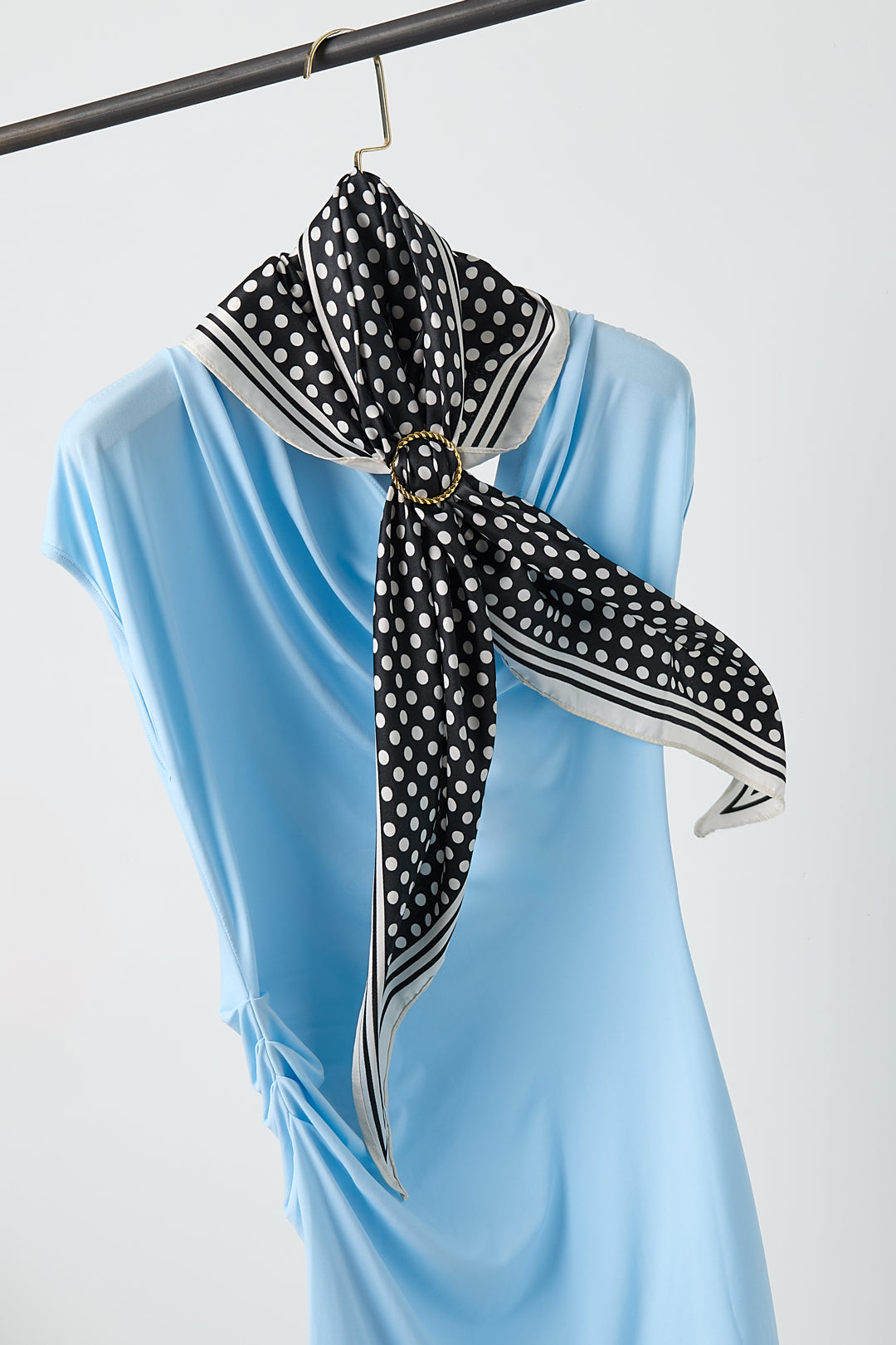 Casual Polka Dot Scarf Eloise Closet