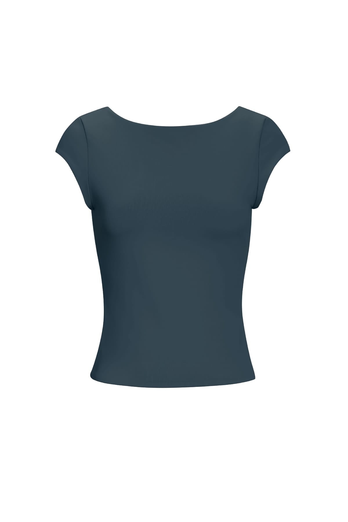 Soft Knit Basic T-Shirt Color Eloise Closet Spring/Summer