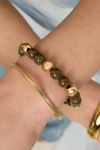 Acrylic Beaded Bracelets Beads Casual Daily Simple Series Women's jewelry-10mm