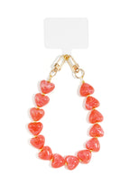 Beaded Heart Phone Cord Eloise Closet Jewelry