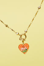 Tulip Heart Charm Eloise Closet