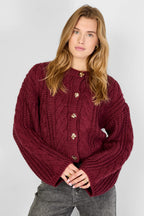 Eloise Closet Cable Knit Cardigan