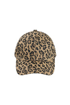 Leopard print cap