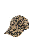Leopard print cap
