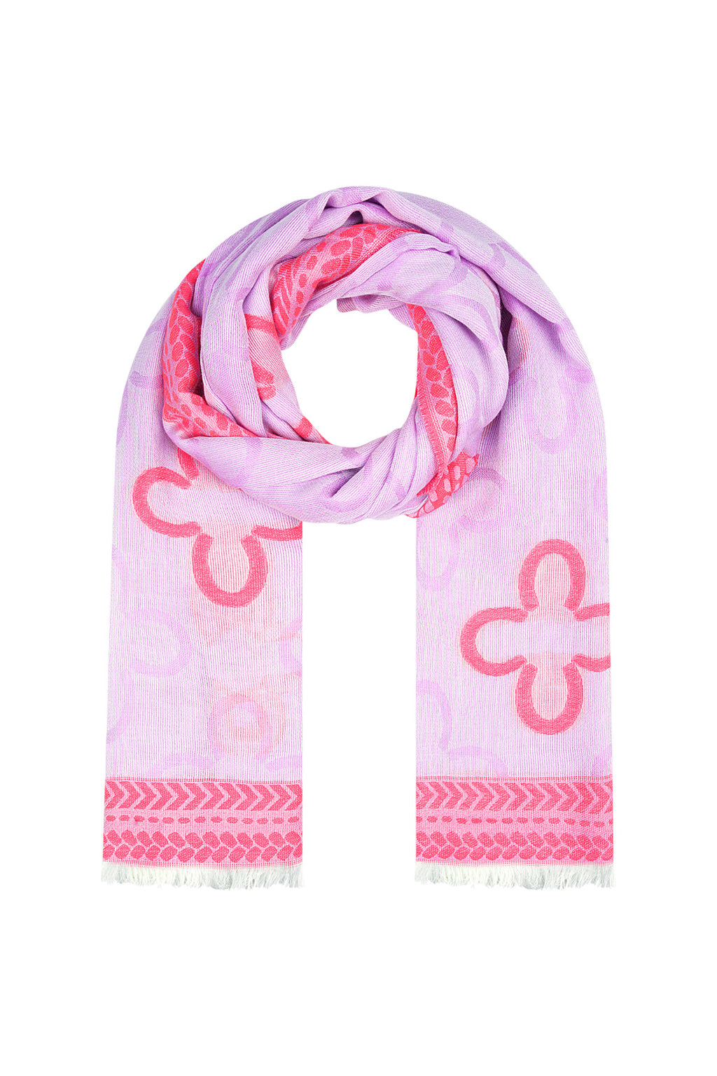 Summer Clover Scarf Eloise Closet