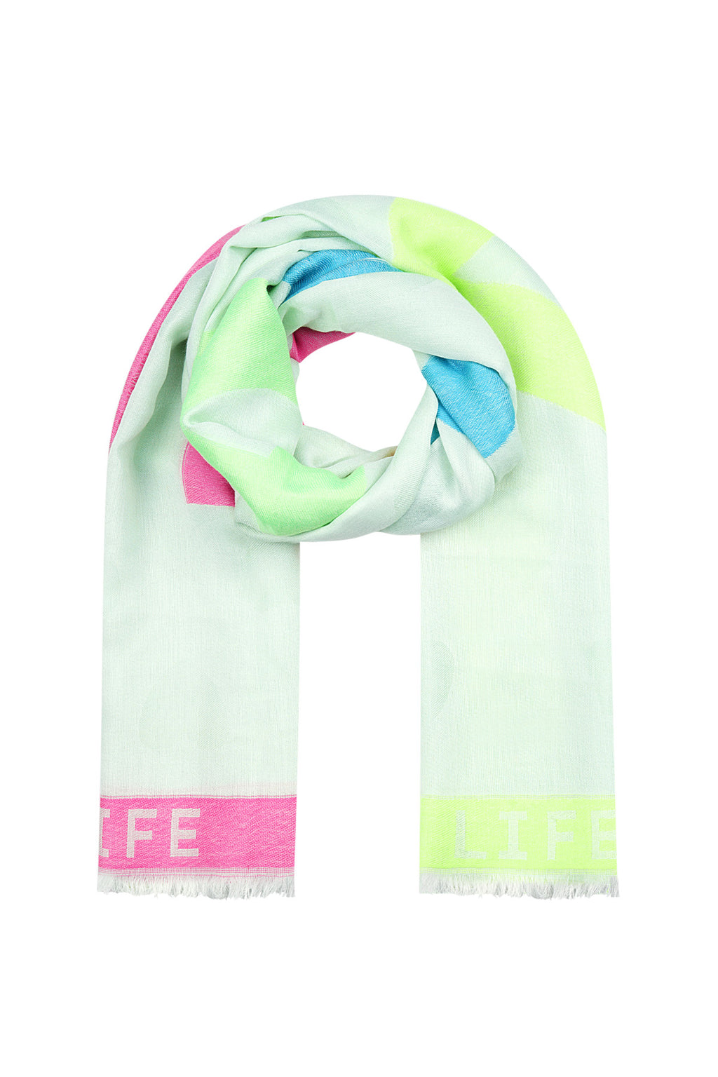 Neon Summer Scarf Eloise Closet
