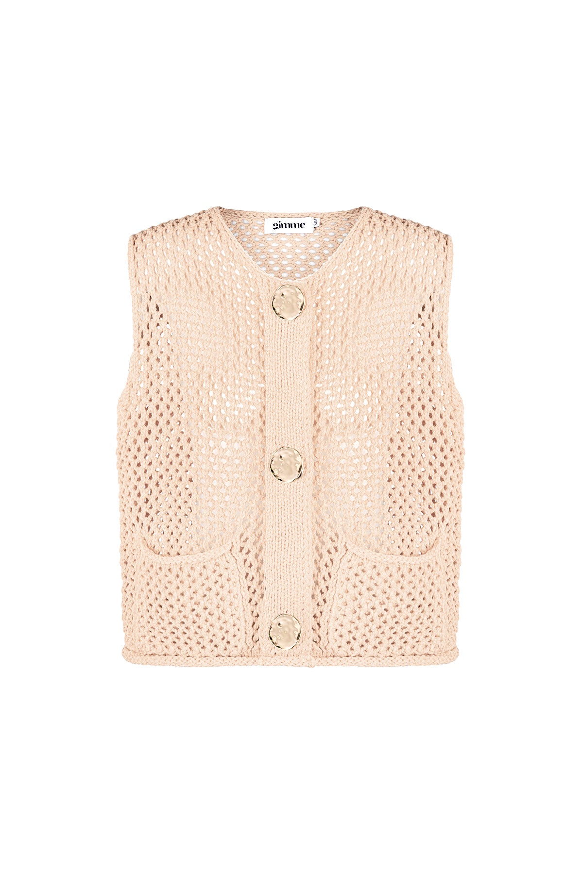 Eloise Closet Openwork Knit Cardigan