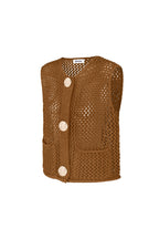 Eloise Closet Openwork Knit Cardigan