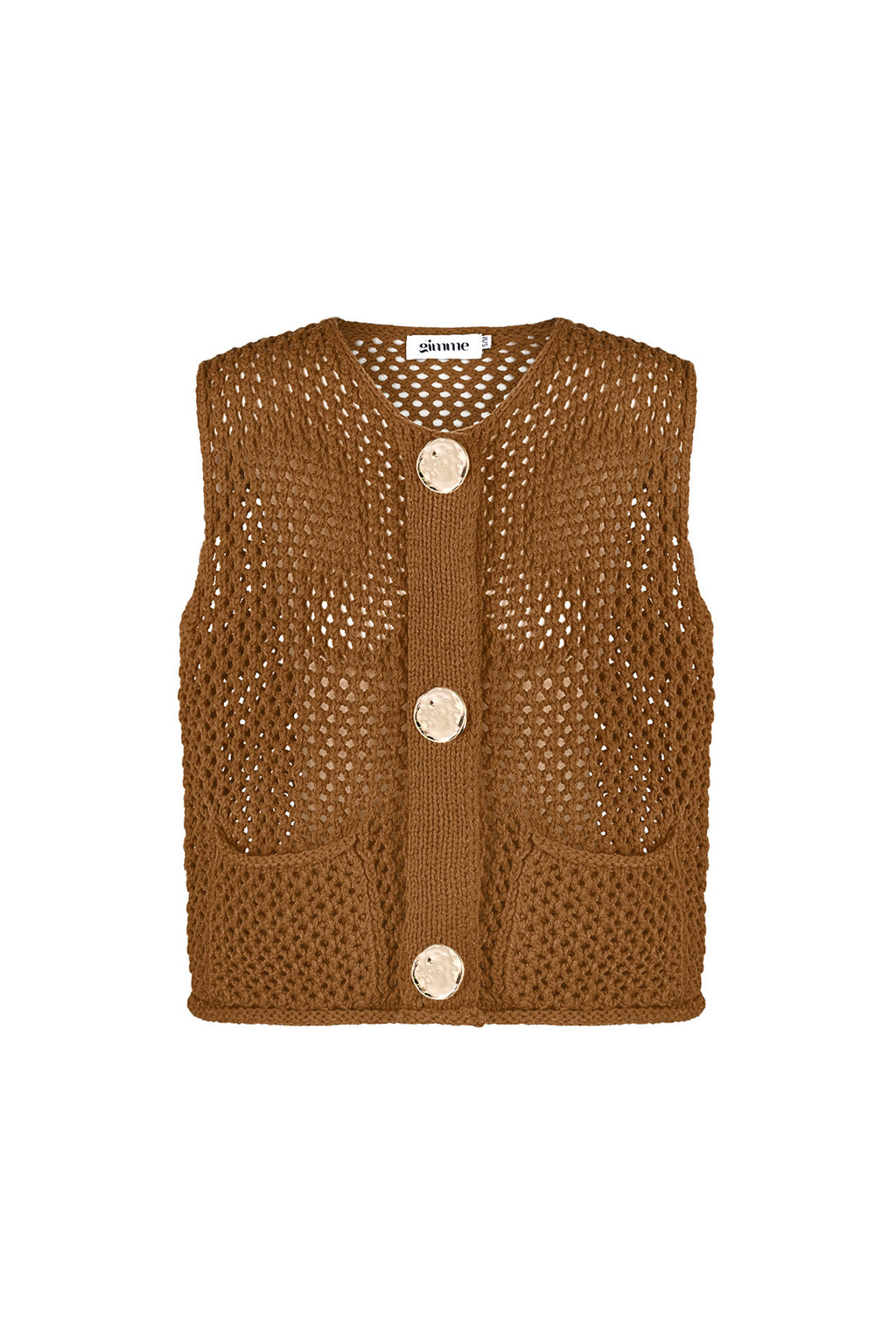 Eloise Closet Openwork Knit Cardigan