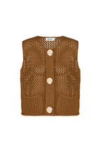 Eloise Closet Openwork Knit Cardigan