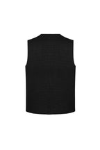 Silky Button V-Neck Top Eloise Closet