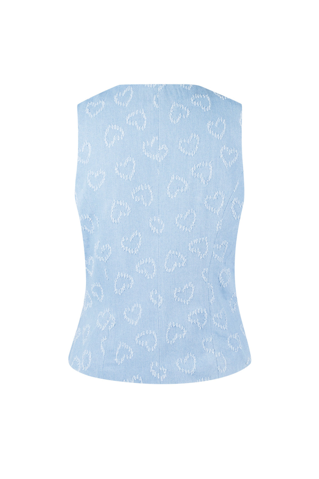 Heartline Button Top Eloise Closet Sleeveless