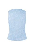 Heartline Button Top Eloise Closet Sleeveless