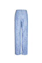 Cotton Woven Straight Leg Pants Casual Floral Print Eloise Closet