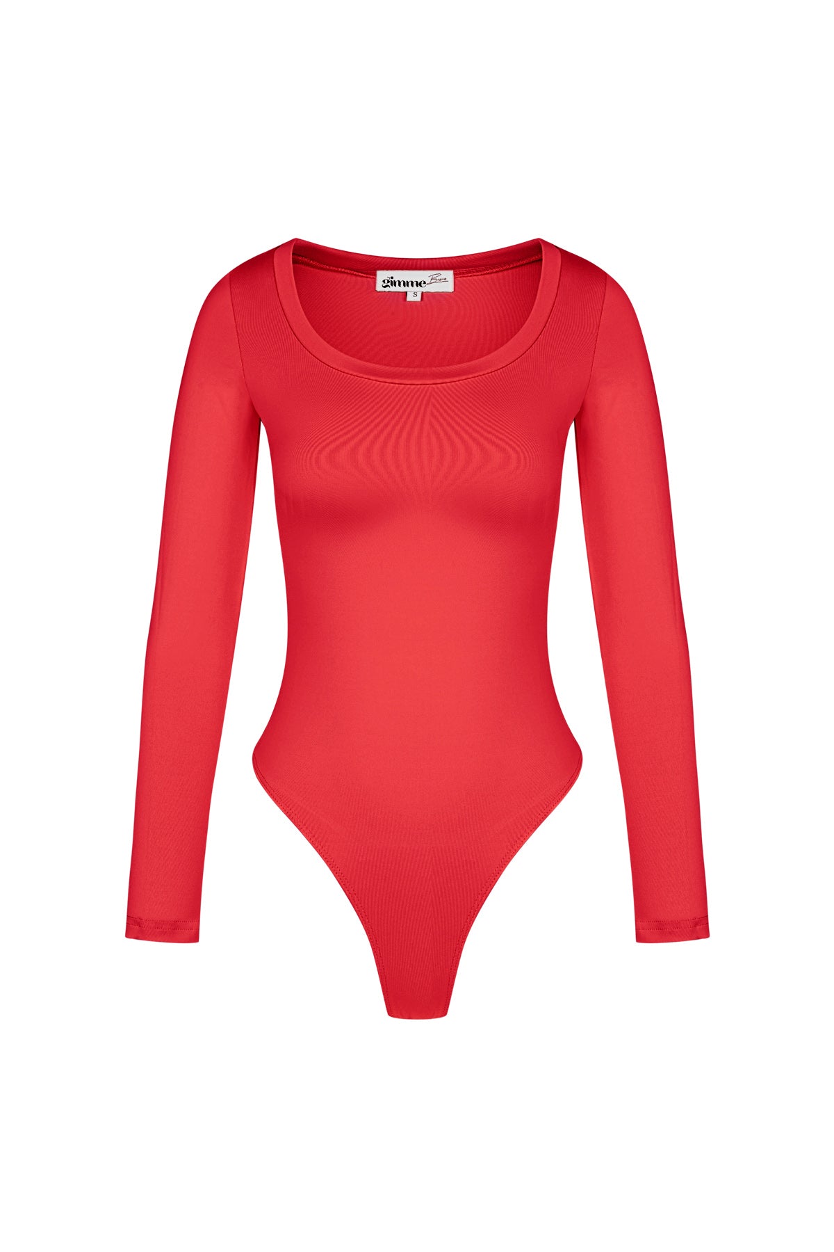 Eloise Closet  Stretch Long Sleeve Bodysuit Polyester High Stretch Form-Fitting