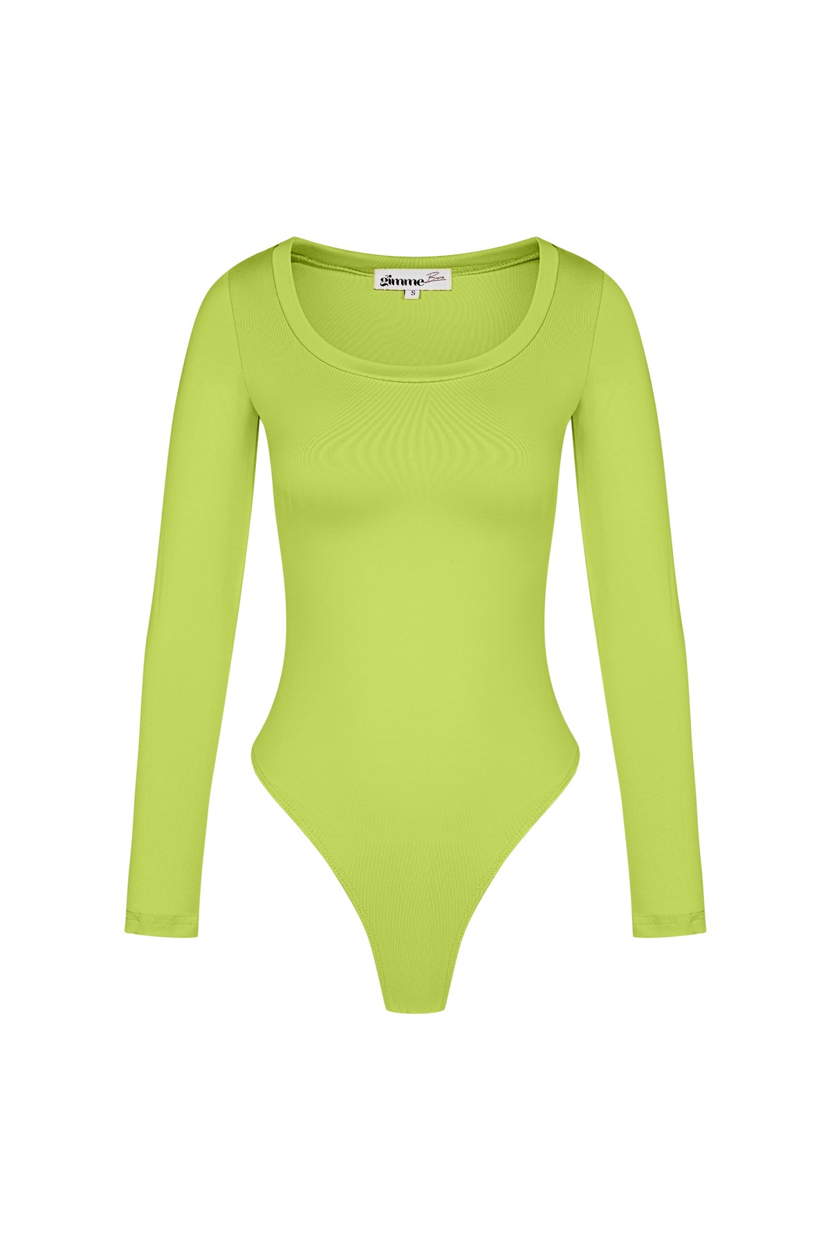Eloise Closet  Stretch Long Sleeve Bodysuit Polyester High Stretch Form-Fitting