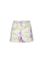 Eloise Closet Elegant Floral Shorts Woven Polyester