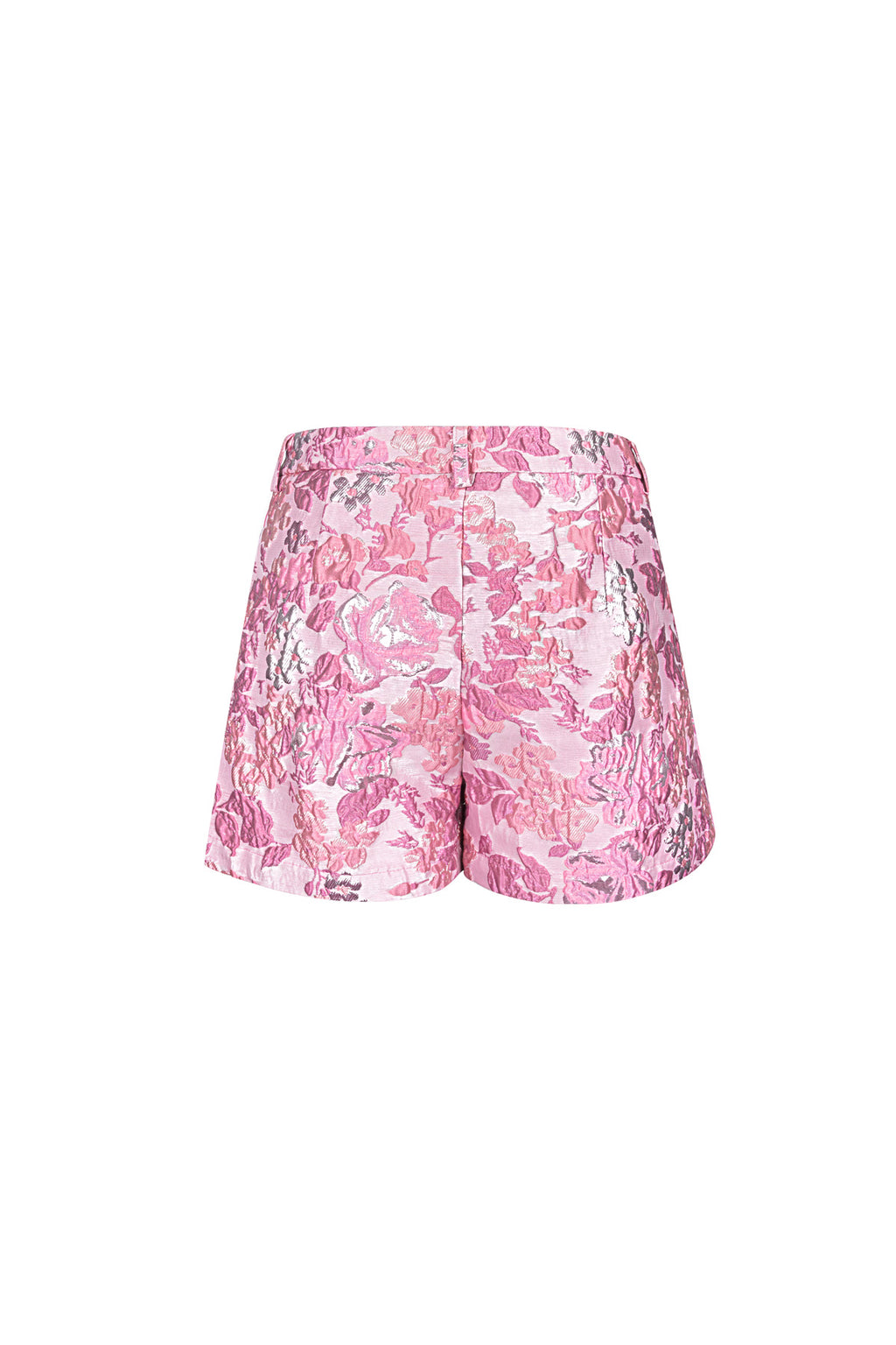 Eloise Closet Elegant Floral Shorts Woven Polyester