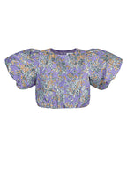 Floral Puff Sleeve Top Eloise Closet