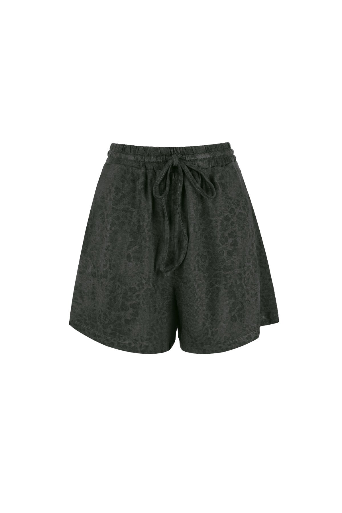 Leopard Drawstring Summer Shorts Eloise Closet