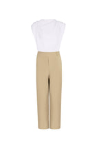 Eloise Closet  Wide-Leg Cotton Blend Jumpsuit