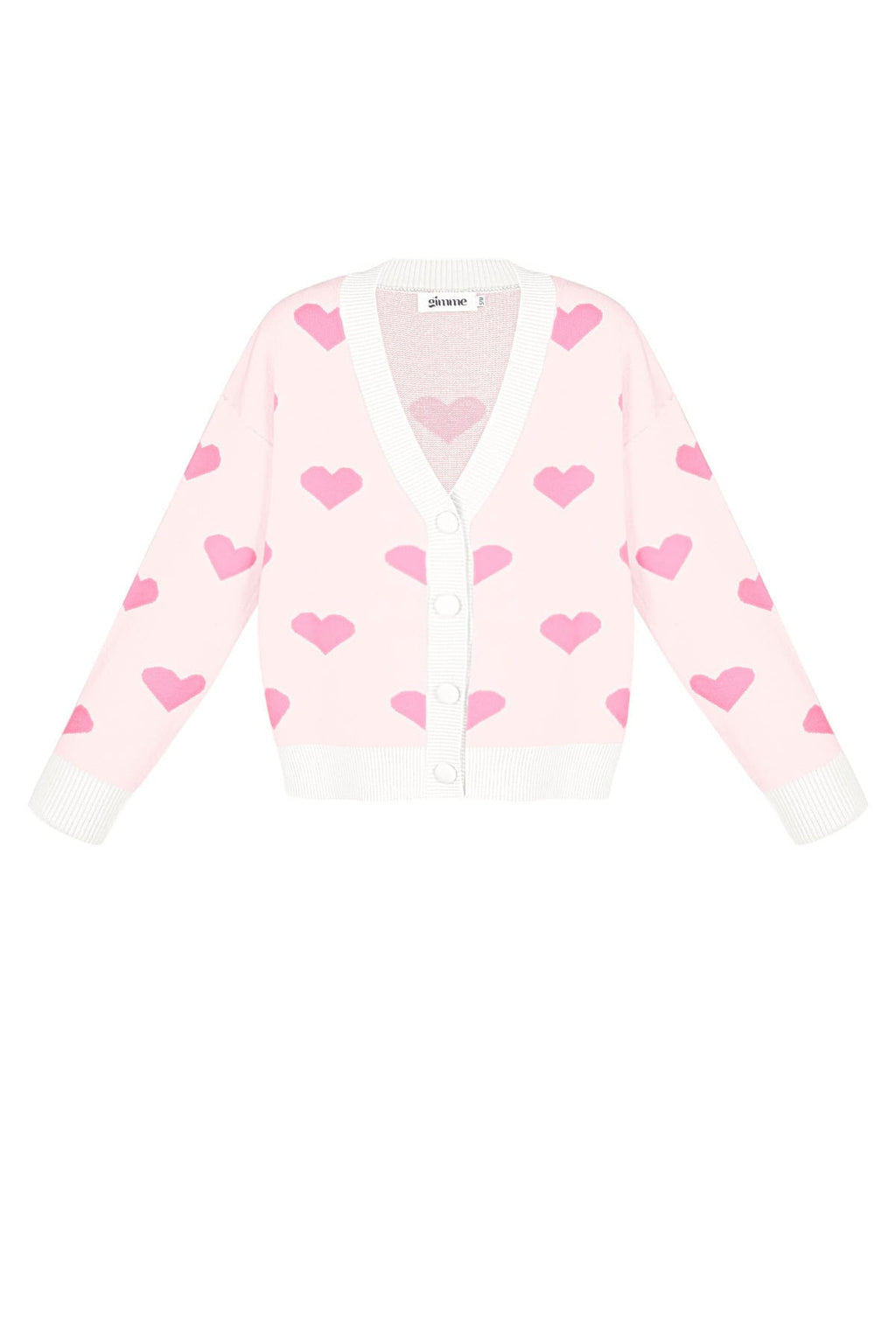 Eloise Closet Your Heart Knit Cardigan Viscose 