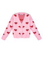 Eloise Closet Your Heart Knit Cardigan Viscose 