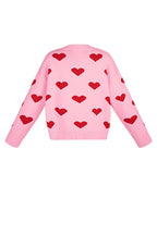 Eloise Closet Your Heart Knit Cardigan Viscose 