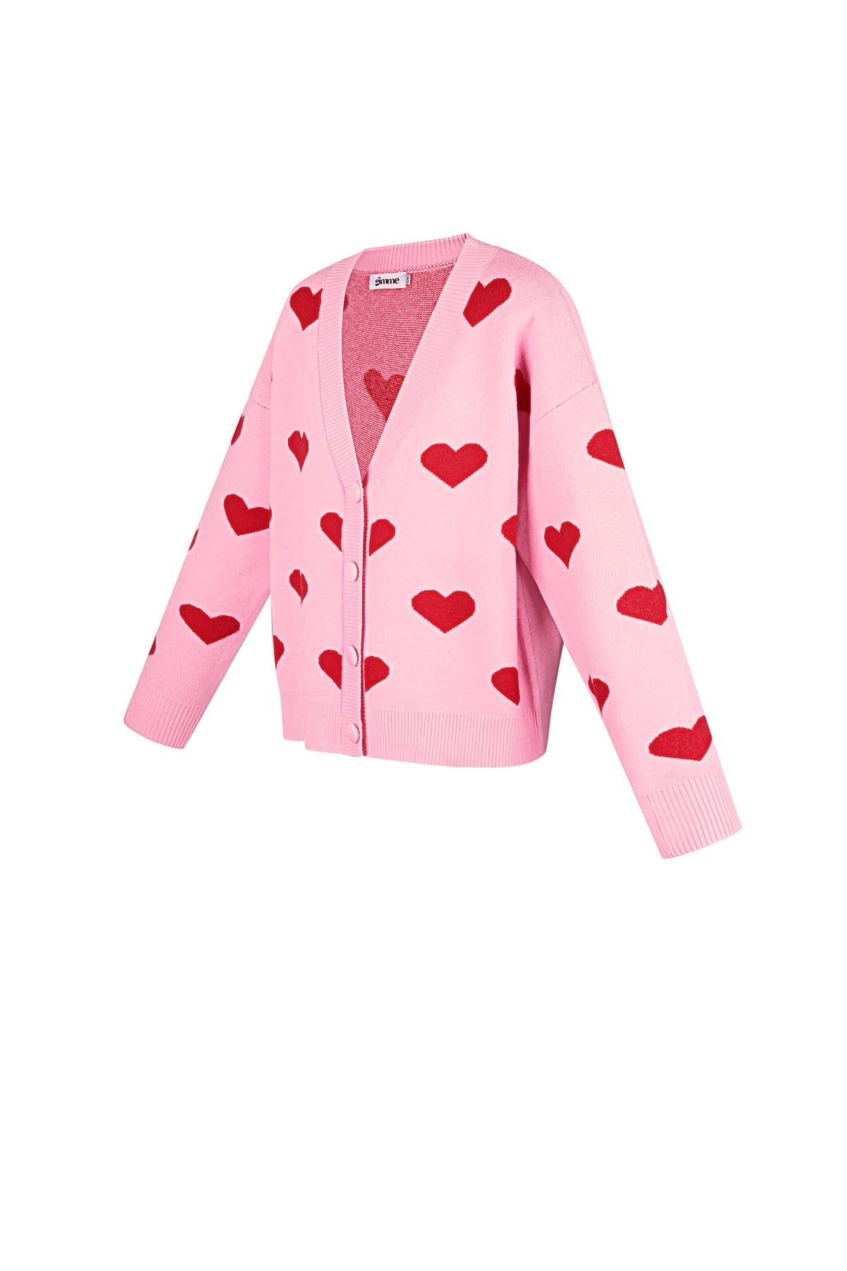 Eloise Closet Your Heart Knit Cardigan Viscose 