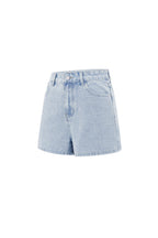 Eloise Closet High Waist Perforated Denim Shorts
