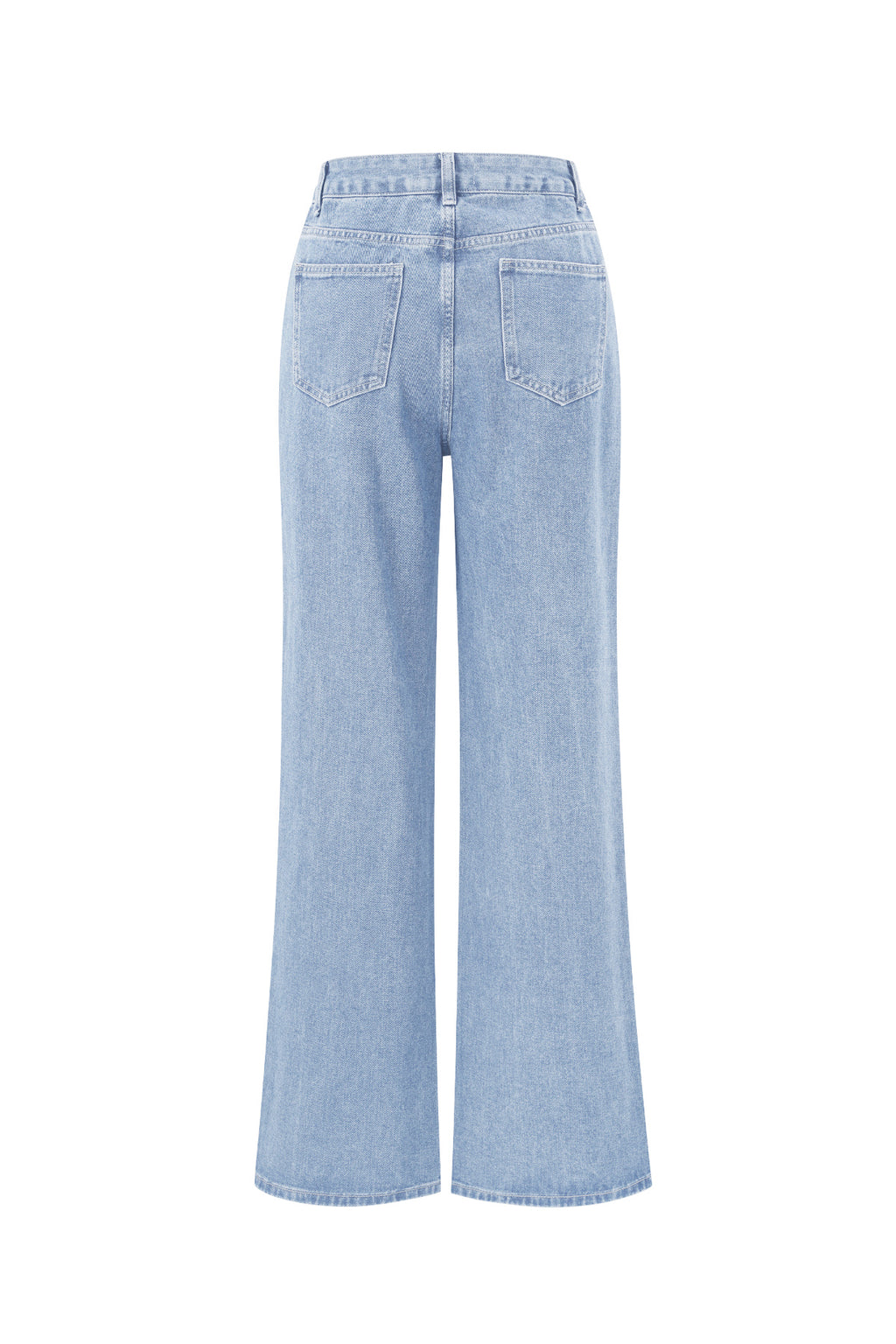 Eloise Closet Heart Embroidery Straight-Leg Denim – Playful & Polished