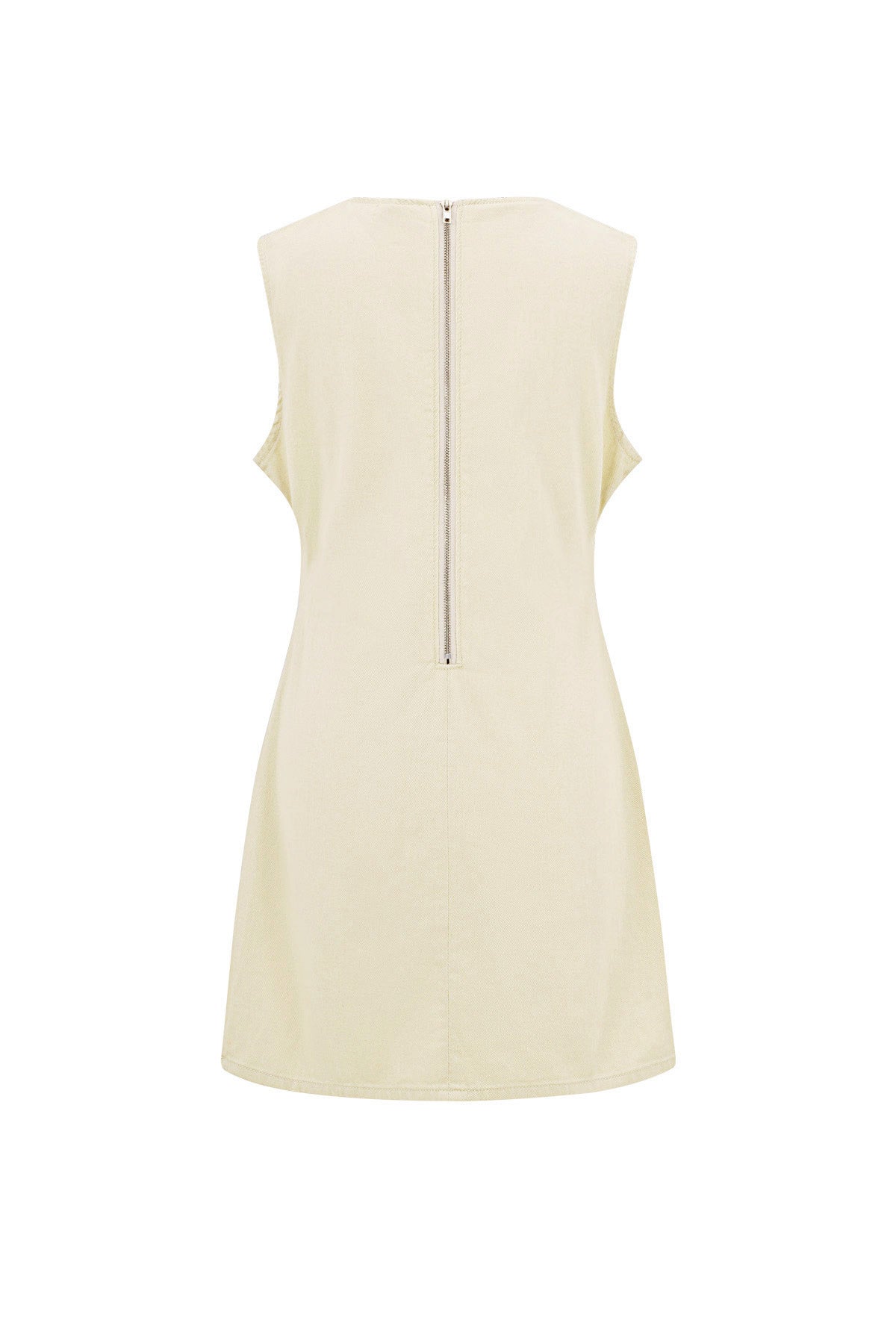 Cotton Women's Mini Dress Sleeveless Bodycon