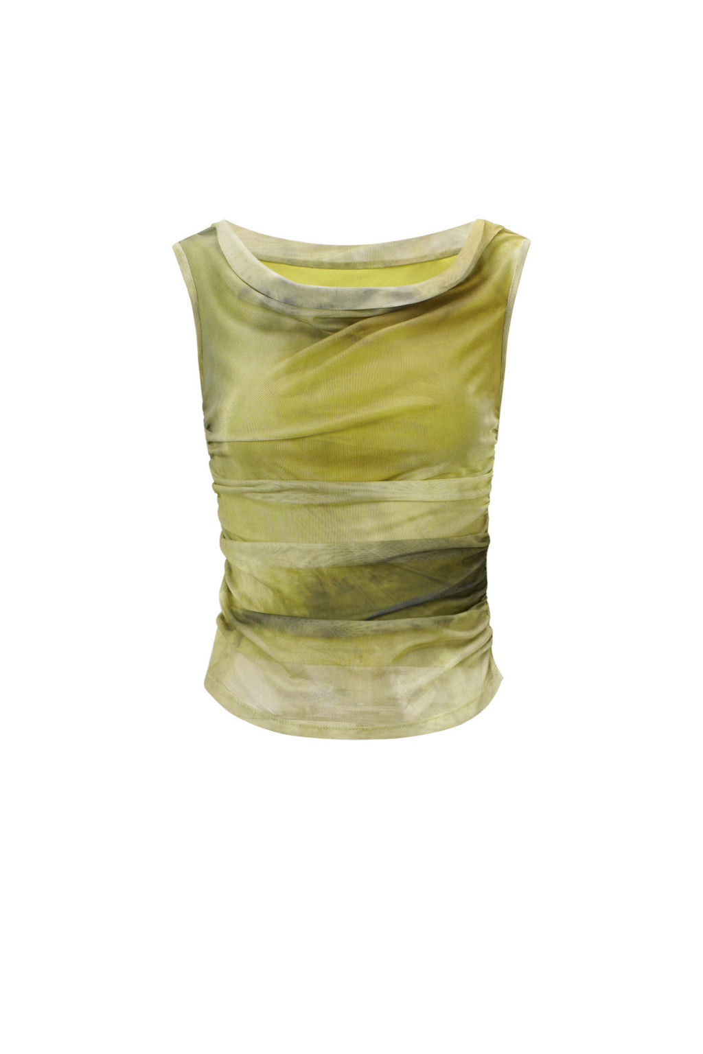 Sheer Glow Sleeveless Top Eloise Closet