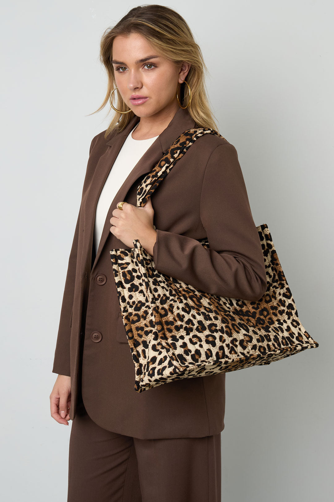 Love my Tote Leopard Shopper