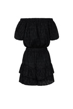 Eloise Closet Off-Shoulder Ruffle Bodysuit Woven Polyester