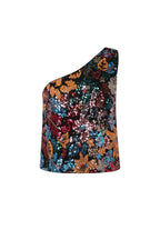 Tropical One Shoulder Top