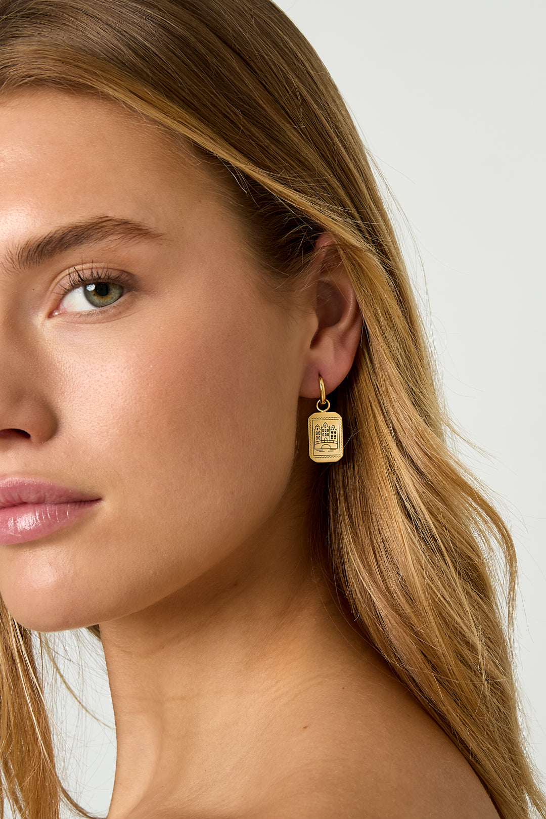 xxx Amsterdam Canal House Earrings  Stainless Eloise Closet