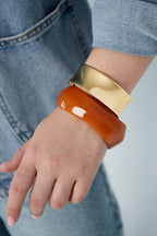Chunky chic bangle