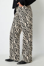 Savanna Stripe Cotton Pants Eloise Closet