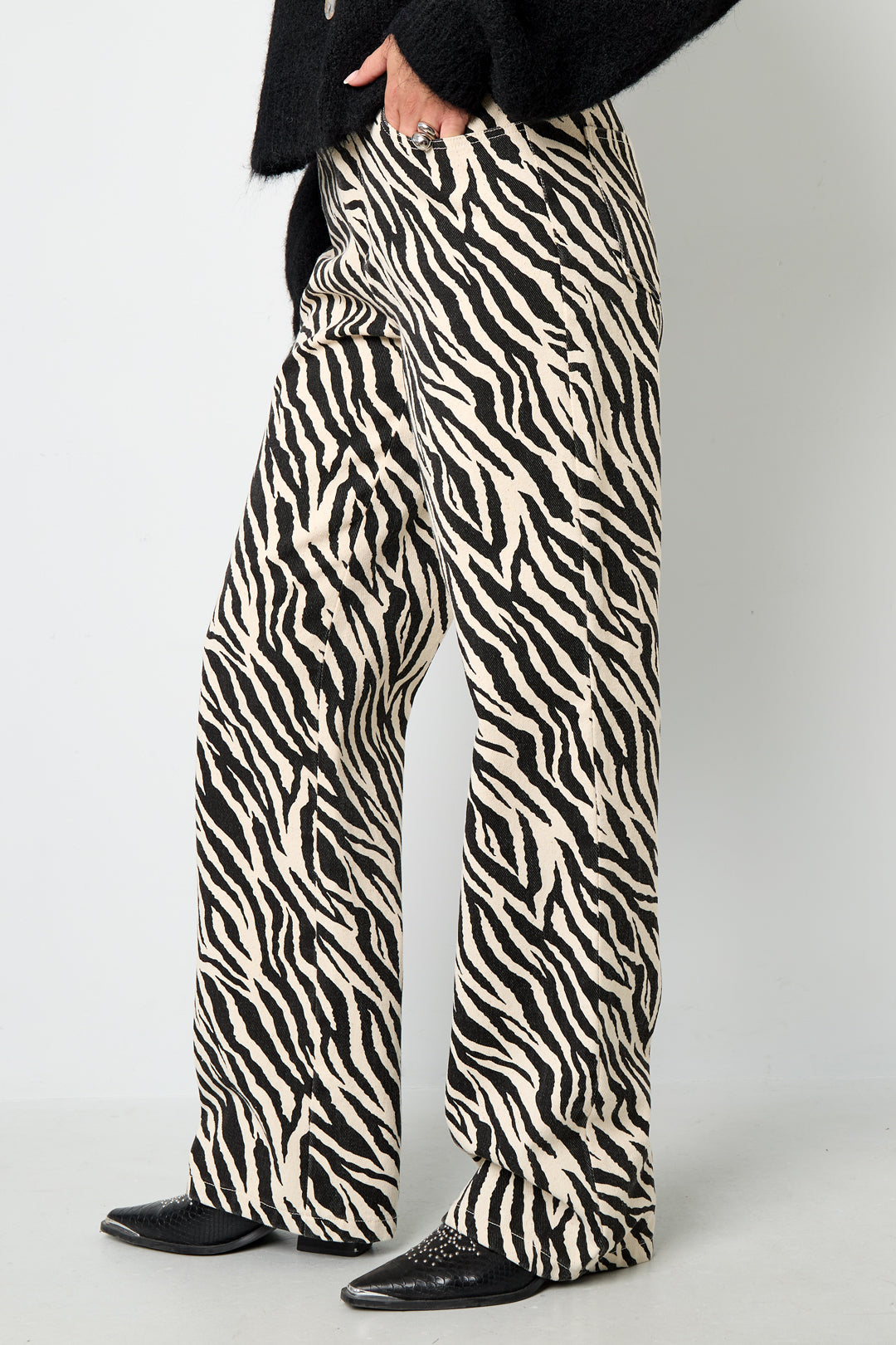 Savanna Stripe Cotton Pants Eloise Closet