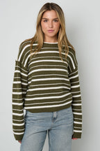 Striped Everyday Knit Sweater Eloise Closet